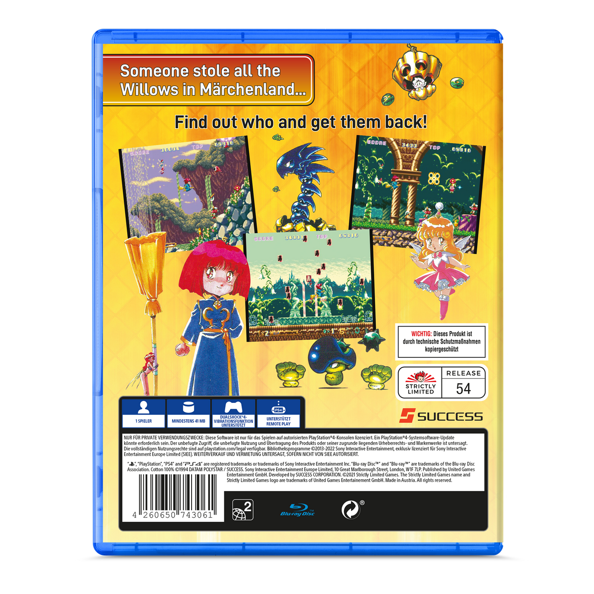 Cotton 100% (PS4) – Strictly Limited Games