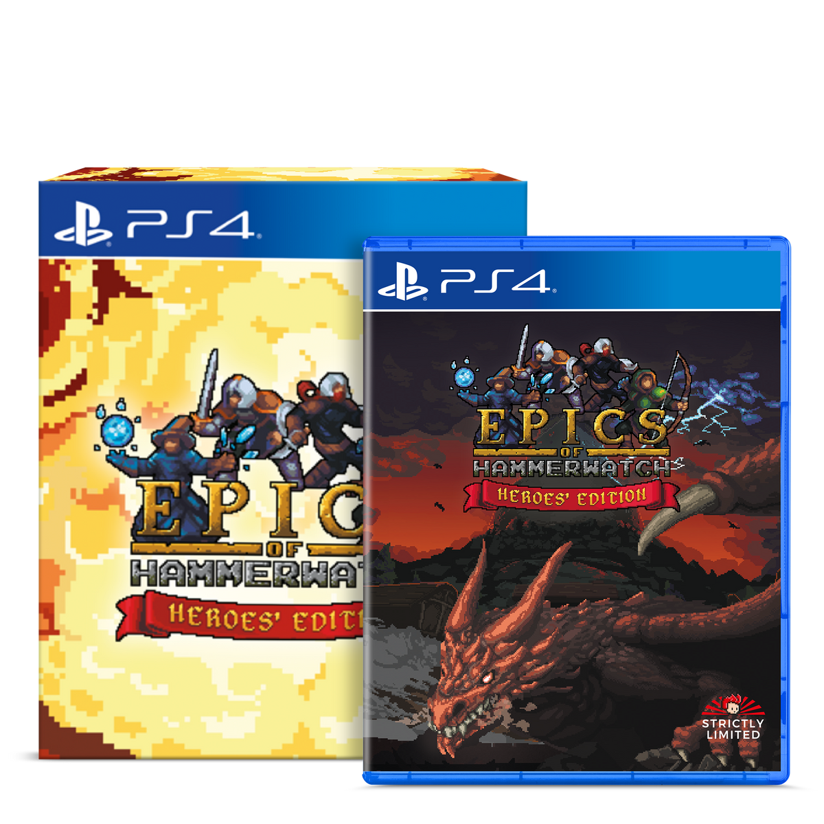 Epics Of Hammerwatch Heroes' Edition PS4 – Strictly Limited (Neuf Sous Blister)