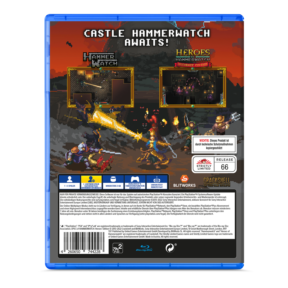 Epics of Hammerwatch: Heroes' Edition (PS4) – Strictly