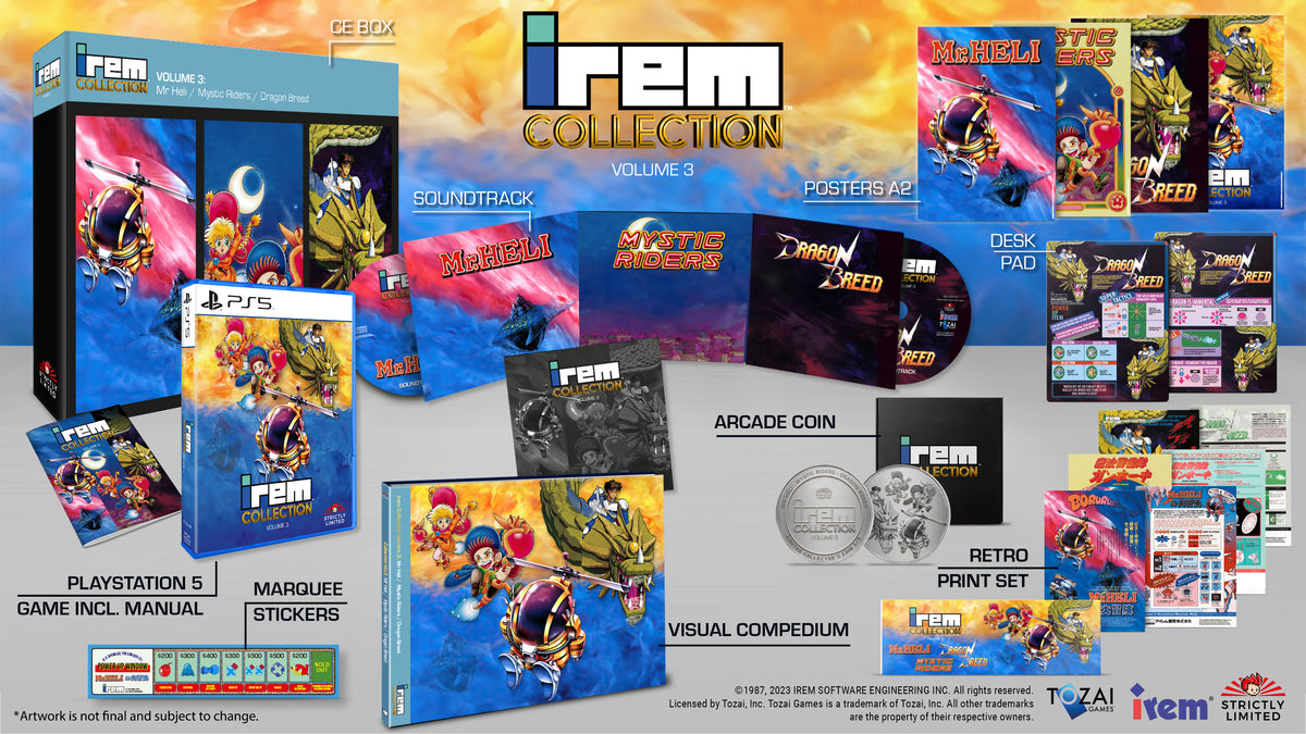 【未開封】アイレムコレクションVol.3 Switch 限定グッズセット Irem Collection Volume 3 Collector's Edition (Nintendo Switch