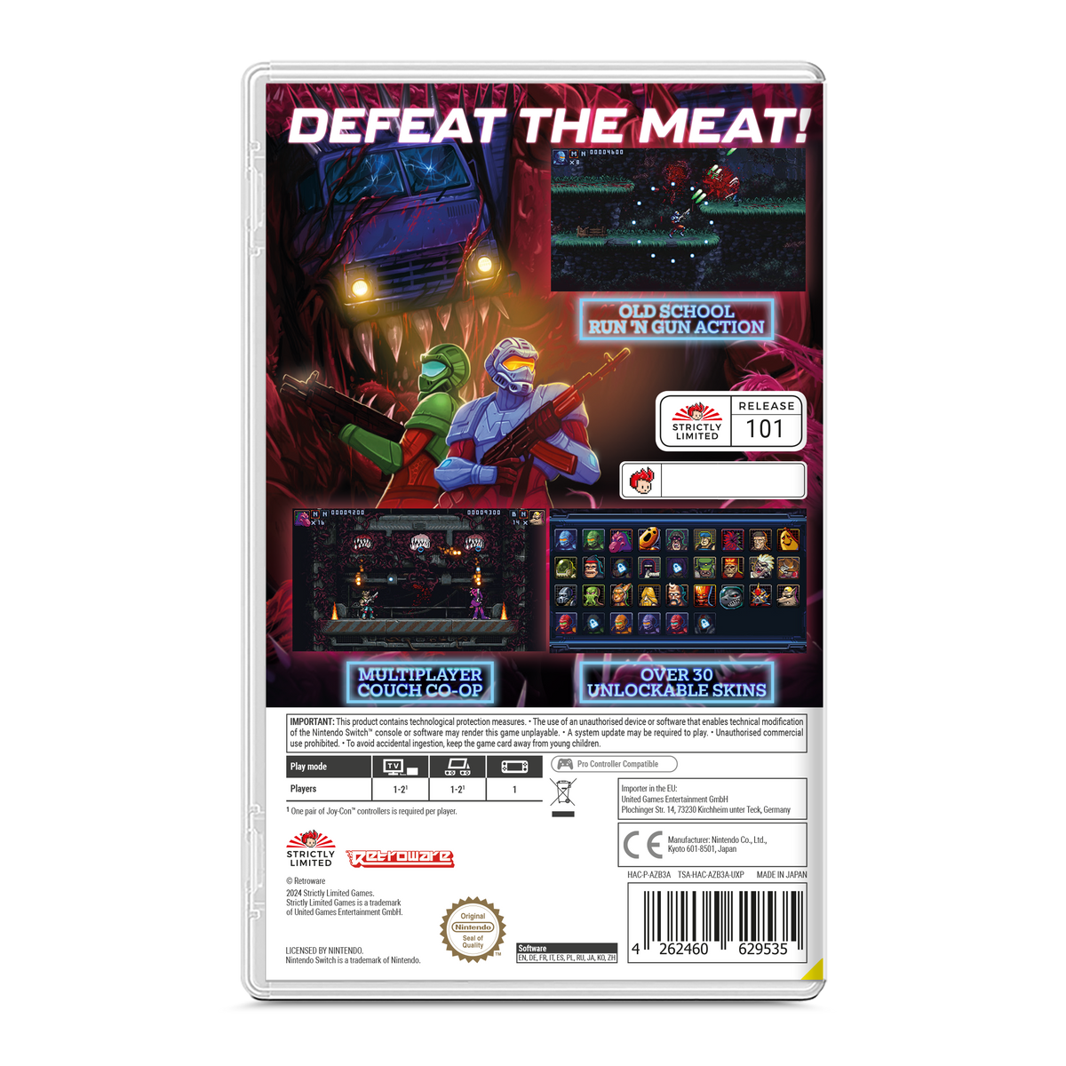 予約 【スイッチ】Iron Meat[輸入版](新品)アイアン ミート【SLG