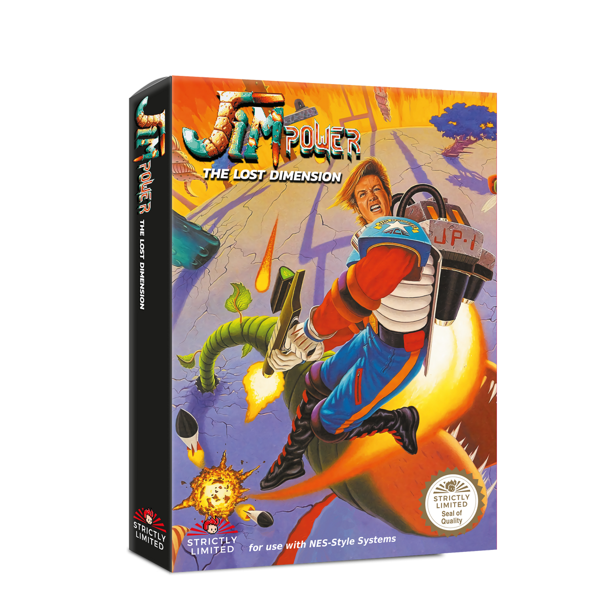 Jim Power: The Lost Dimension Sur NES – Neuf Sous Blister – PAL/NTSC – Édition Limitée