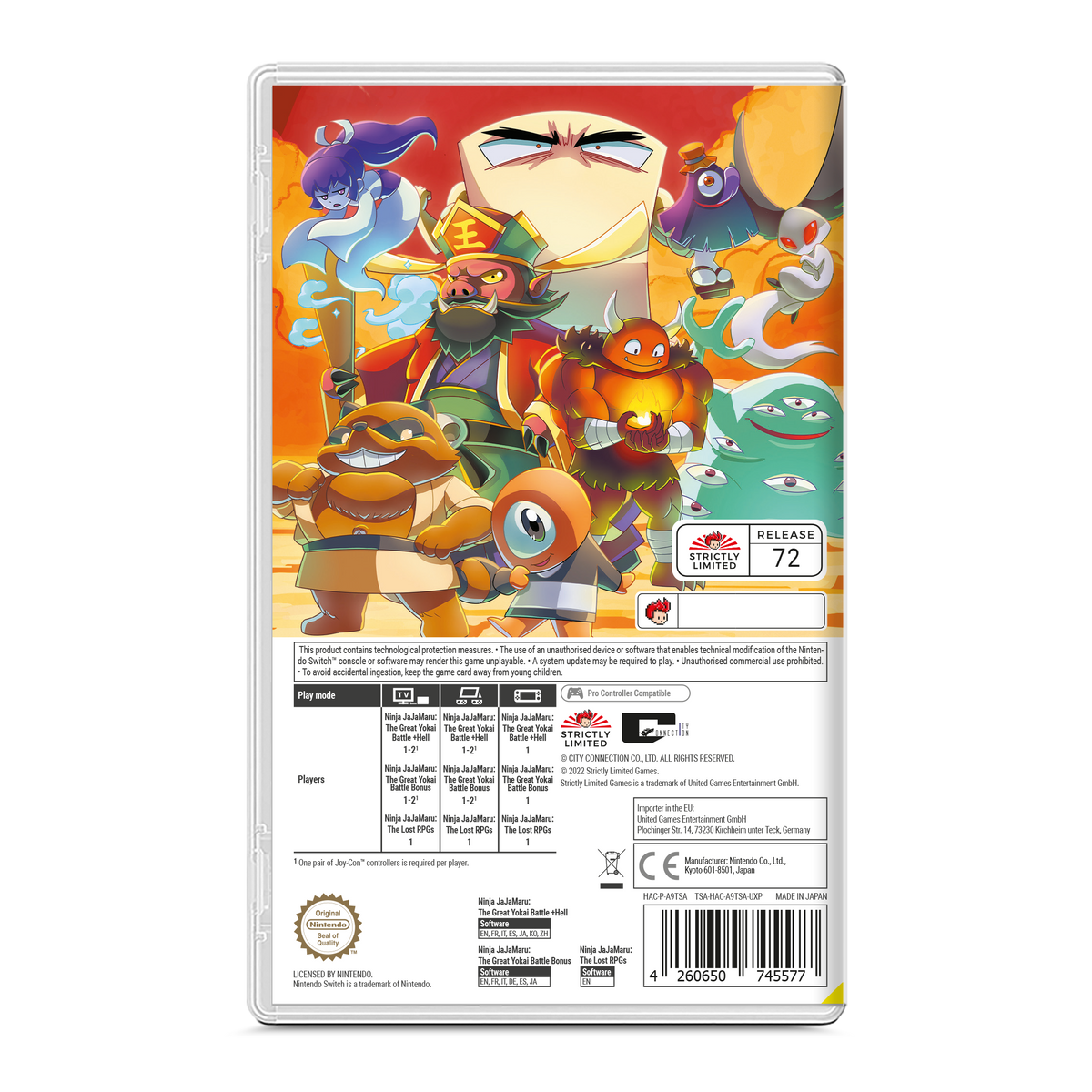 Ninja JaJaMaru Legendary Ninja Collection (Nintendo Switch