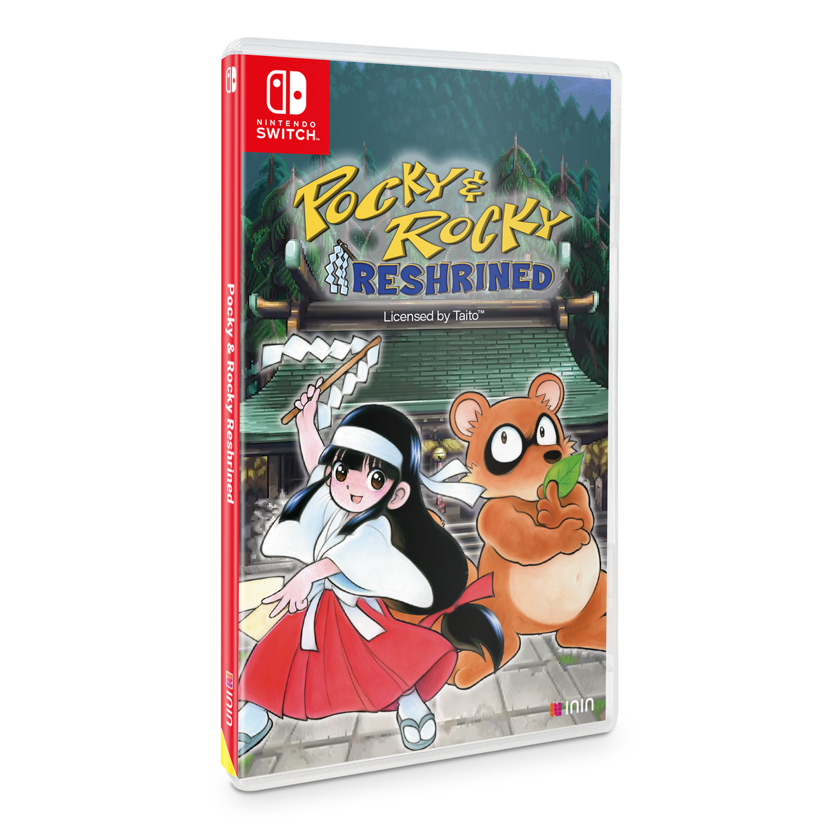 りたーん缶バッチ(てでぃ、れう、ユキトケ、koeiro、しぐも) Pocky & Rocky Reshrined (NSW) – Strictly Limited Games