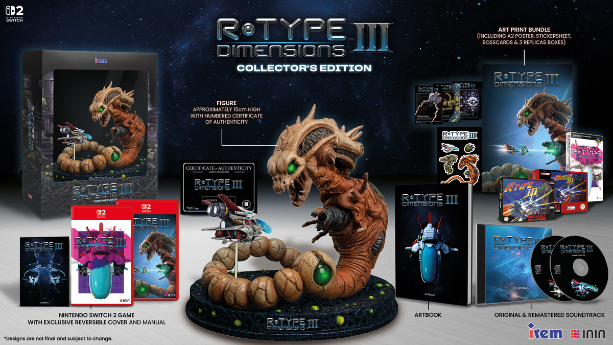 R-Type Dimensions III - Collector's Edition (Nintendo Switch 2