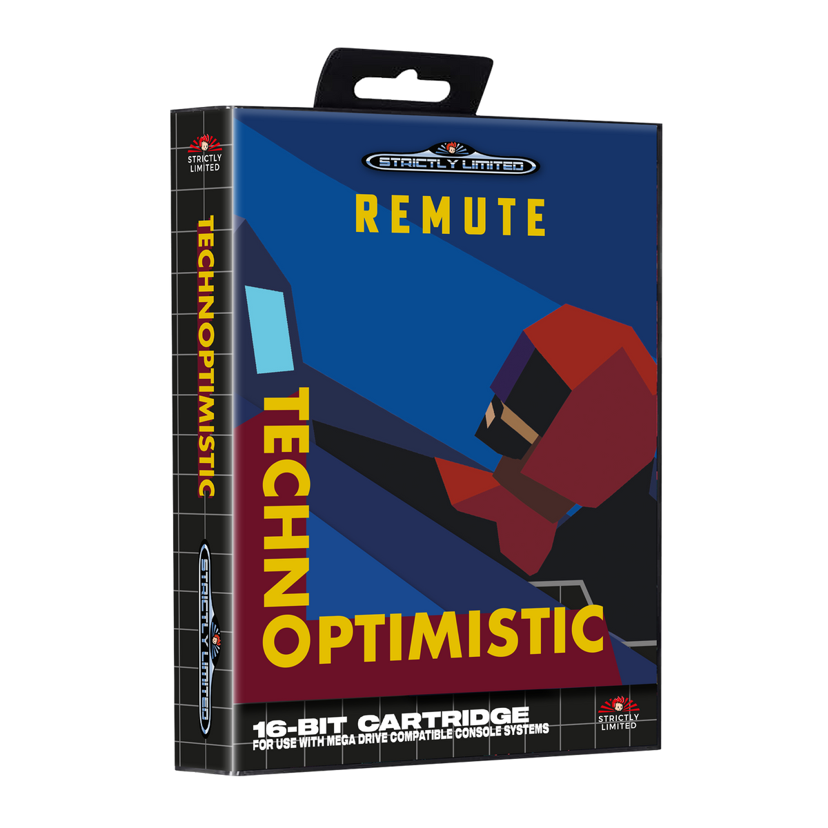 Trader Games - TECHNOPTIMISTIC BY REMUTE (MEGA DRIVE COMPATIBLE ALBUM CARTRIDGE) PAL (NEUF - BRAND NEW) STRICTLY LIMITED GAMES o