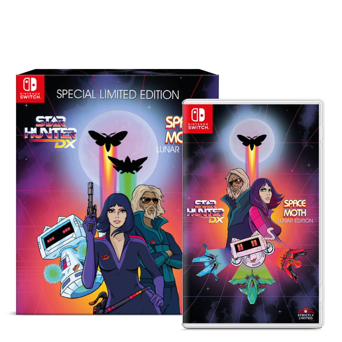 Switch　未開封　STAR HUNTER DX & SPACE MOTH Star Hunter DX & Space Moth: Lunar Edition Special Limited Edition