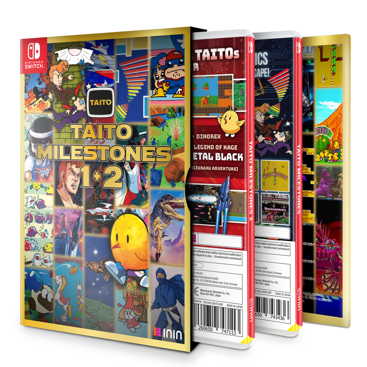 Taito Milestones 1&2 Bundle (NSW) – Strictly Limited Games Taito Milestones 1&2 Bundle (NSW) – Strictly Limited Games