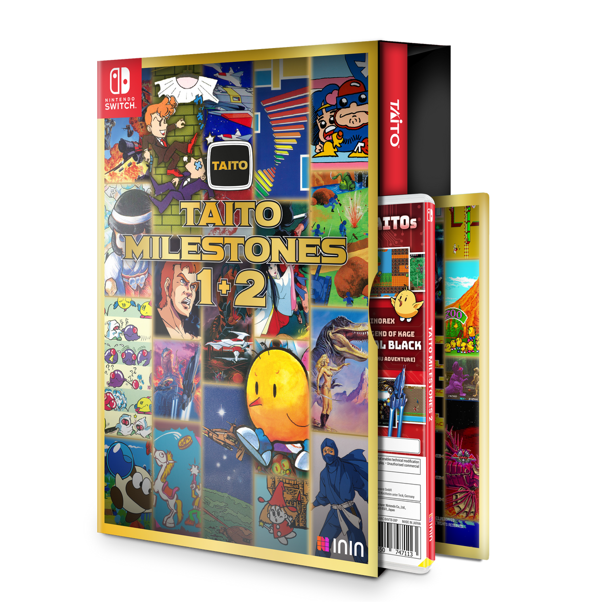 Taito Milestones 1&2 Collector's Edition Bundle Upgrade (NSW