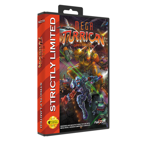 Mega Turrican Director's Cut (Genesis/Mega Drive Compatible)