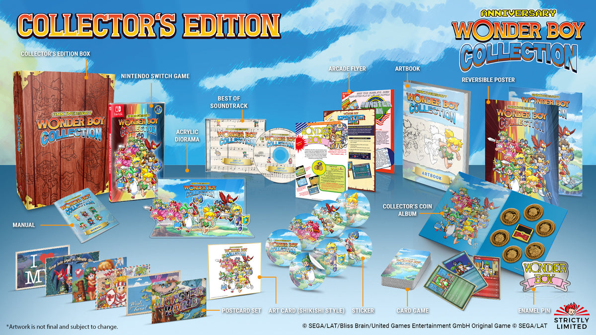 Wonder Boy Complete Collector's Bundle (NSW) – Strictly Limited Games