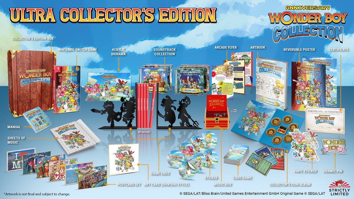 Wonder boy the dragon's trap PS4 collector Limited Run Neuf Wonder boy the dragon's trap PS4 collector Limited Run Neuf
