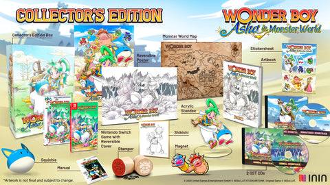 Wonder Boy Complete Collector's Bundle (NSW)