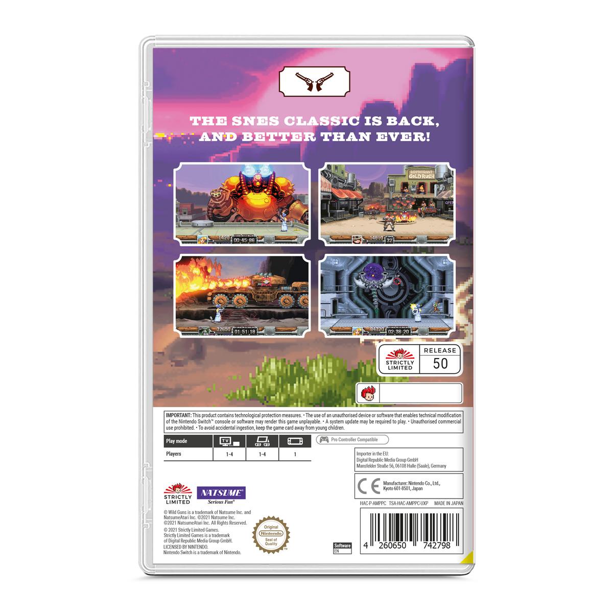 Wild Guns Reloaded (NSW) – Strictly Limited Games