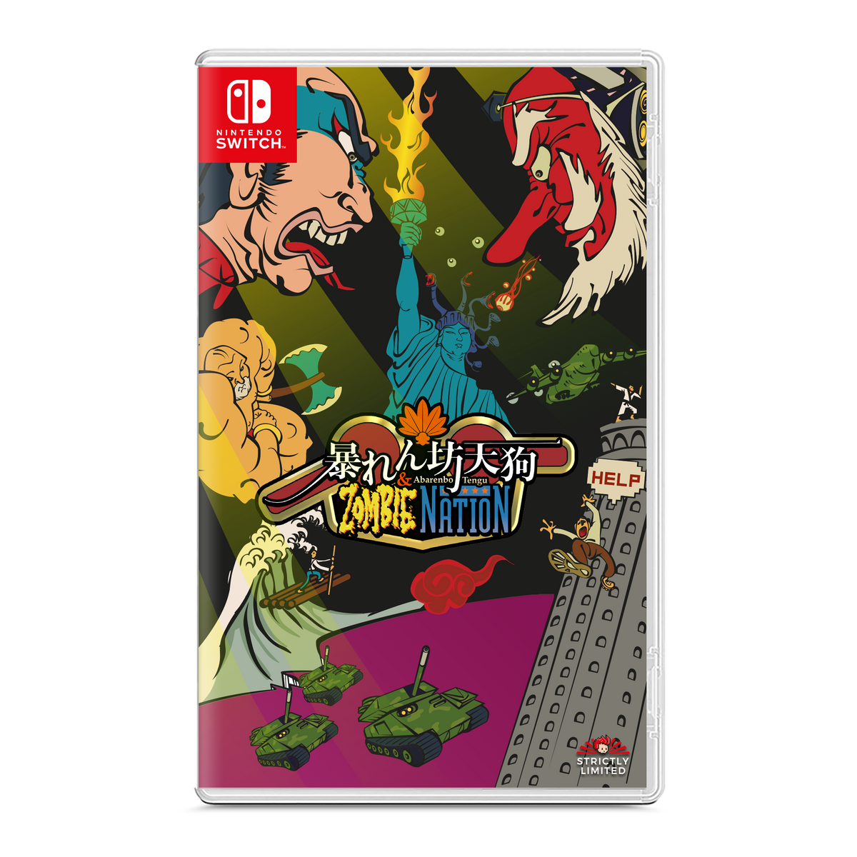 暴れん坊天狗 & ZOMBIE NATION Nintendo Switch Abarenbo Tengu & Zombie Nation (NSW) – Strictly Limited Games