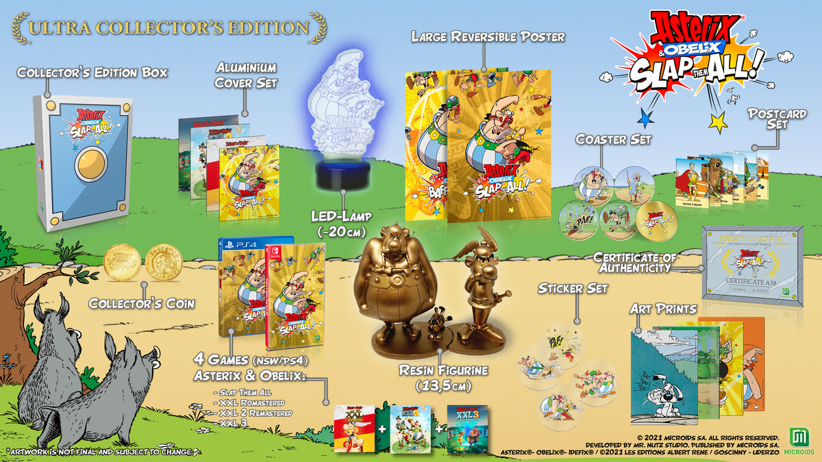 Asterix Obelix Slap them All Ultra Collector s Edition NSW