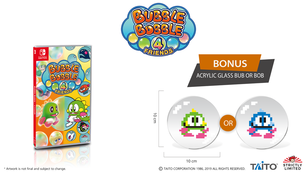 Strictly limited best sale bubble bobble