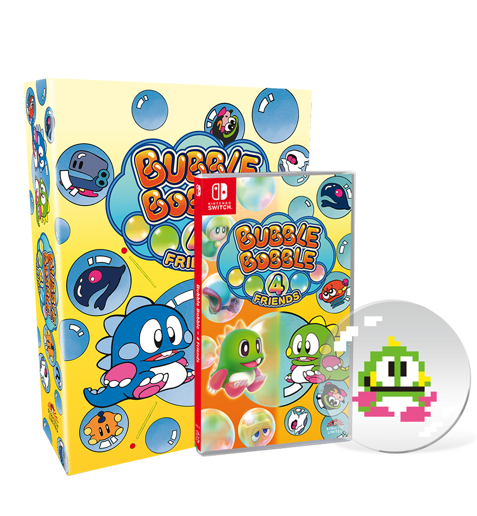 Bubble Bobble 4 Friends Collector's Edition Plushie Bundle Bubble Bobble 4 Friends Collector's Edition Plushie Bundle
