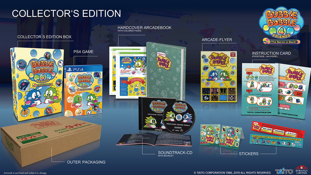 Bubble Bobble 4 Friends The Baron is Back Collector s Edition