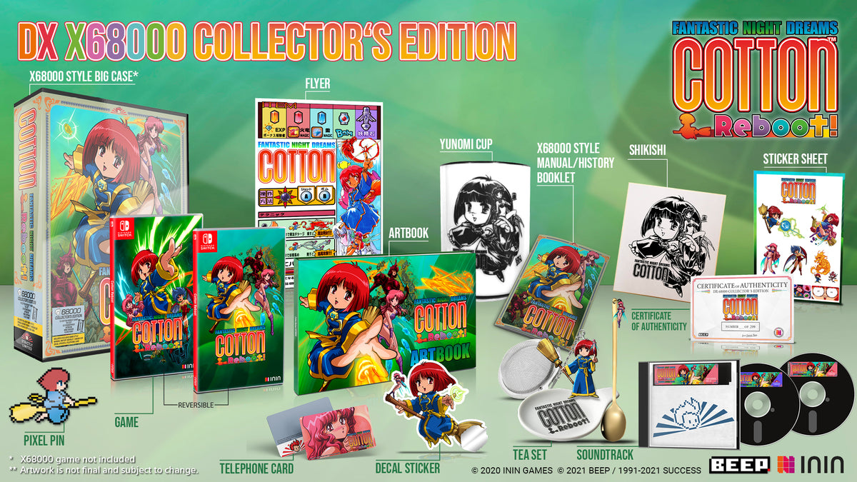 COTTON Reboot! Nintendo 海外限定版499個限定 - メルカリ