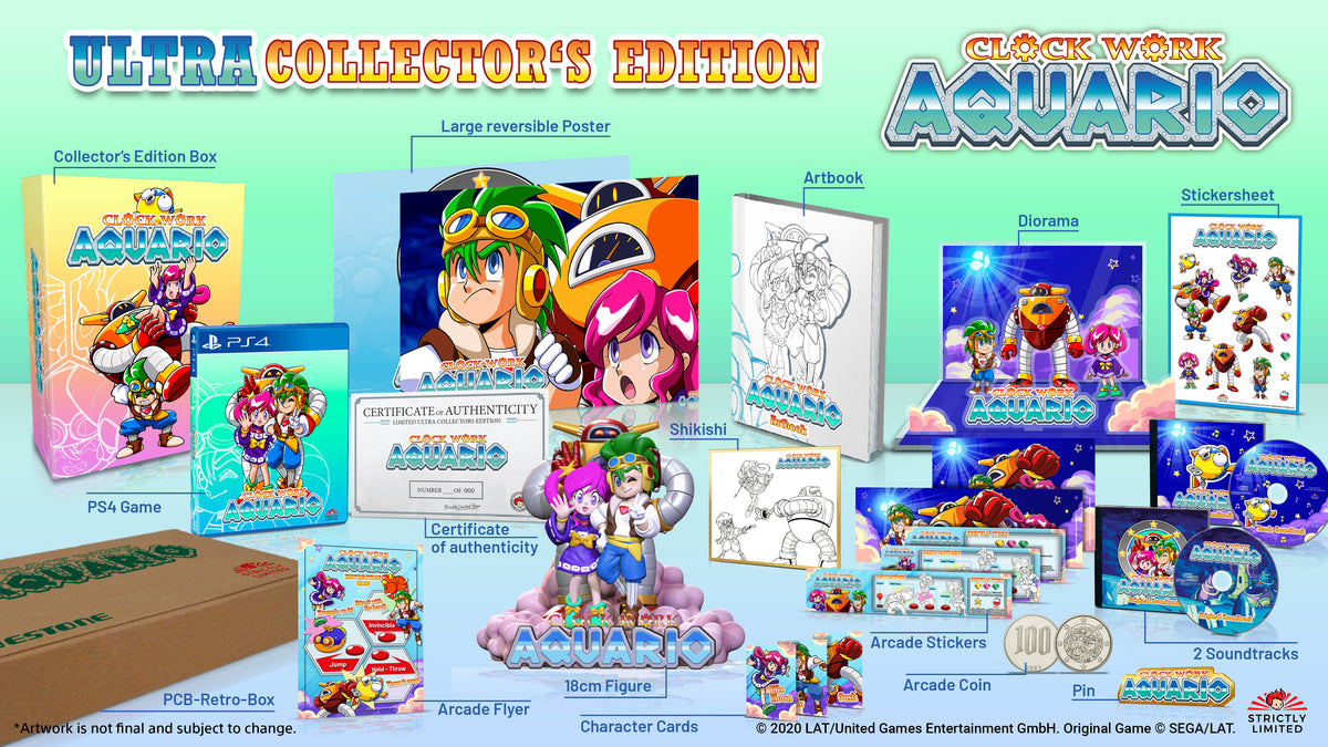 Clockwork Aquario Ultra Collector's Edition (PS4) – Strictly