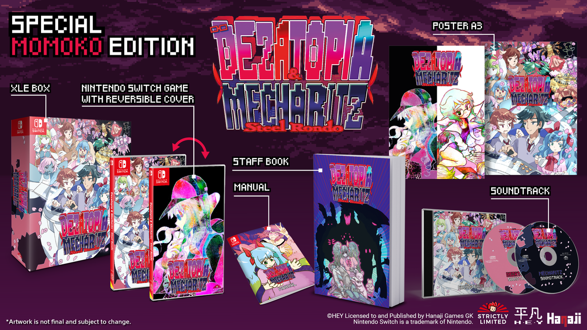 Dezatopia & Mecha Ritz Momoko Special Limited Edition (Nintendo Dezatopia & Mecha Ritz Momoko Special Limited Edition (Nintendo