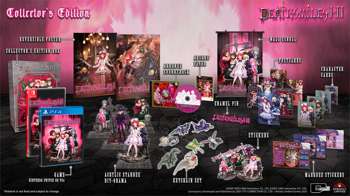 Deathsmiles I + II Collector's Edition (PS4) – Strictly Limited Games