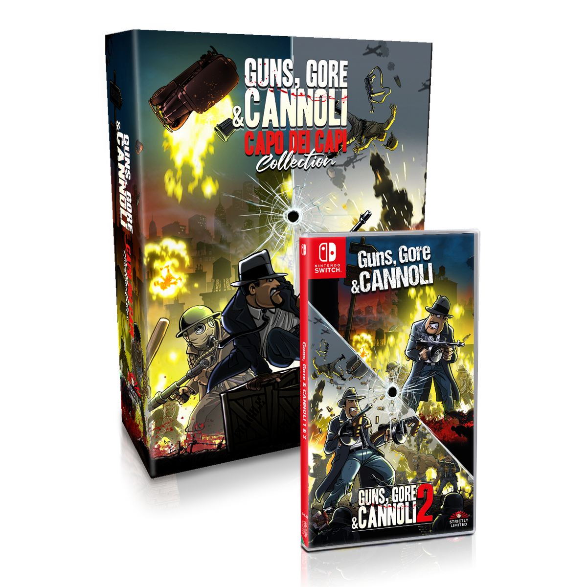 GUNS, GORE & CANNOLI 1500本限定版 Guns, Gore & Cannoli Capo Dei Capi Edition (Nintendo Switch