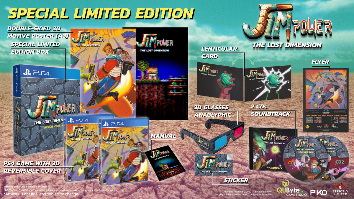 Jim Power The Lost Dimension Special Limited Edition PS4