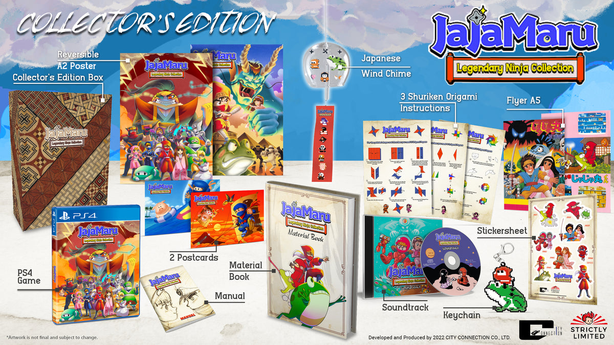 Ninja JaJaMaru Legendary Ninja Collection Collector's Edition (PS4