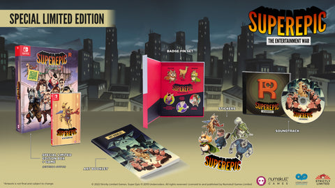 SuperEpic: The Entertainment War Special Limited Edition (NSW)