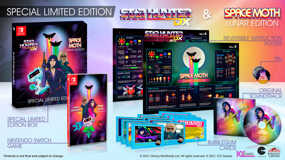 Star Hunter DX & Space Moth: Lunar Edition Special Limited Edition
