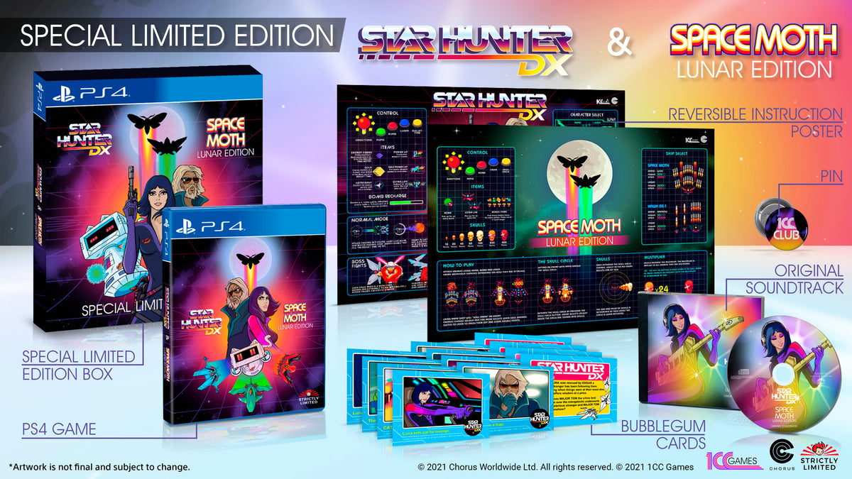 Star Hunter DX & Space Moth: Lunar Edition Special Limited Edition