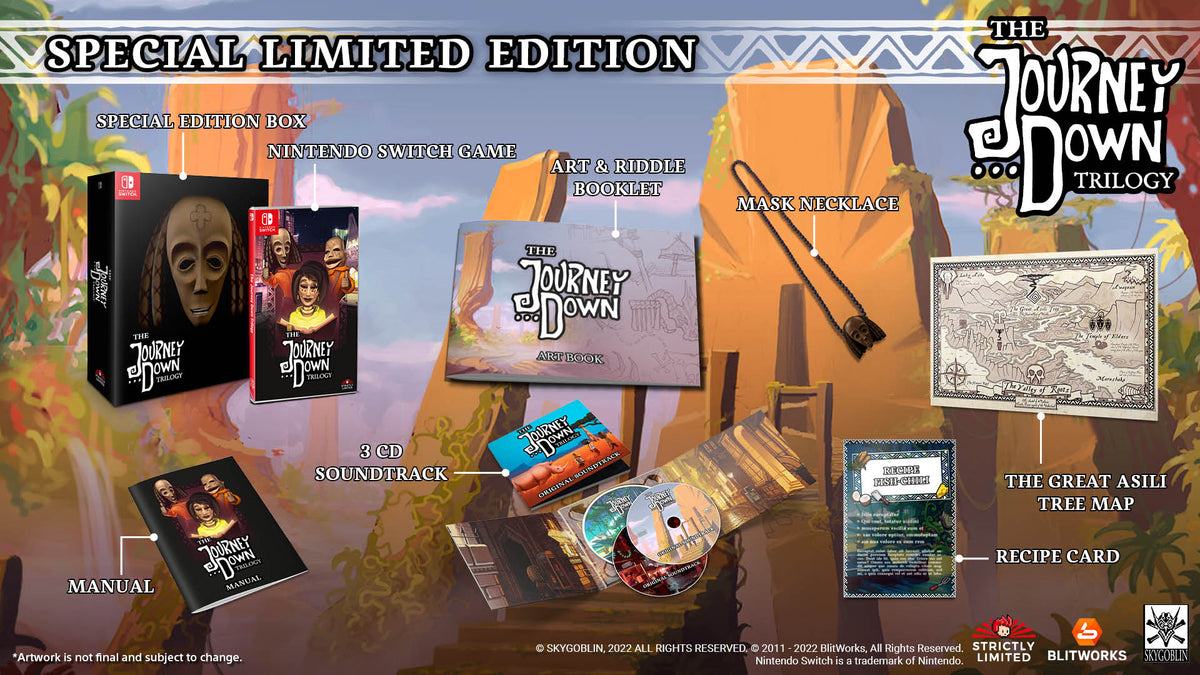 The Journey Down Trilogy Special Limited Edition (Nintendo Switch  display picture 1