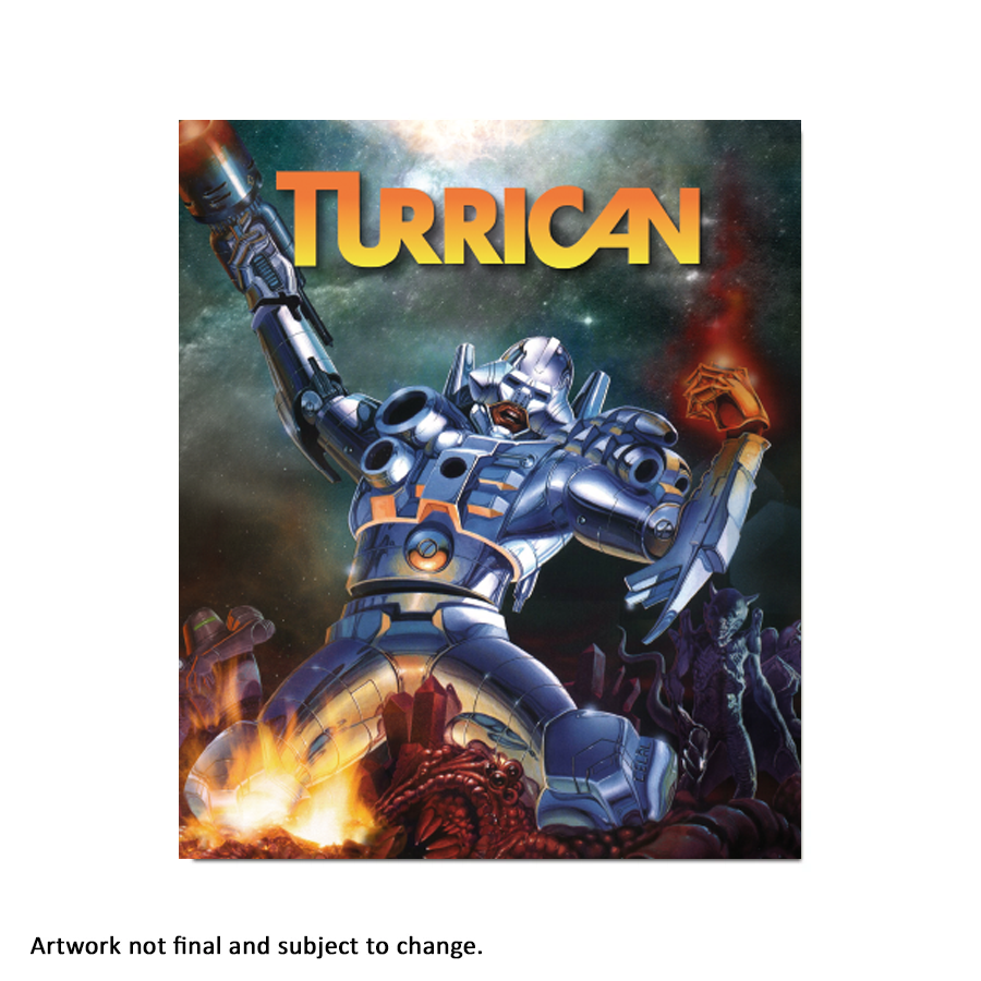Plaque Aluminium / Art Card Turrican – Strictly Limited Games – Ouvert Jamais Utilisé