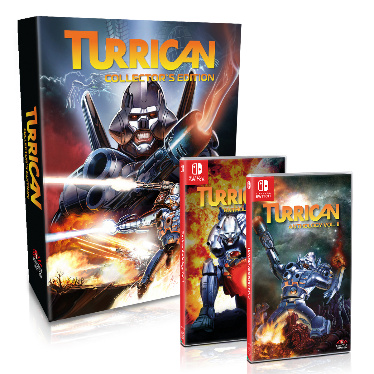 タリカン TURRICAN Collector's Edition Switch Turrican Collector's Edition (NSW) – Strictly Limited Games