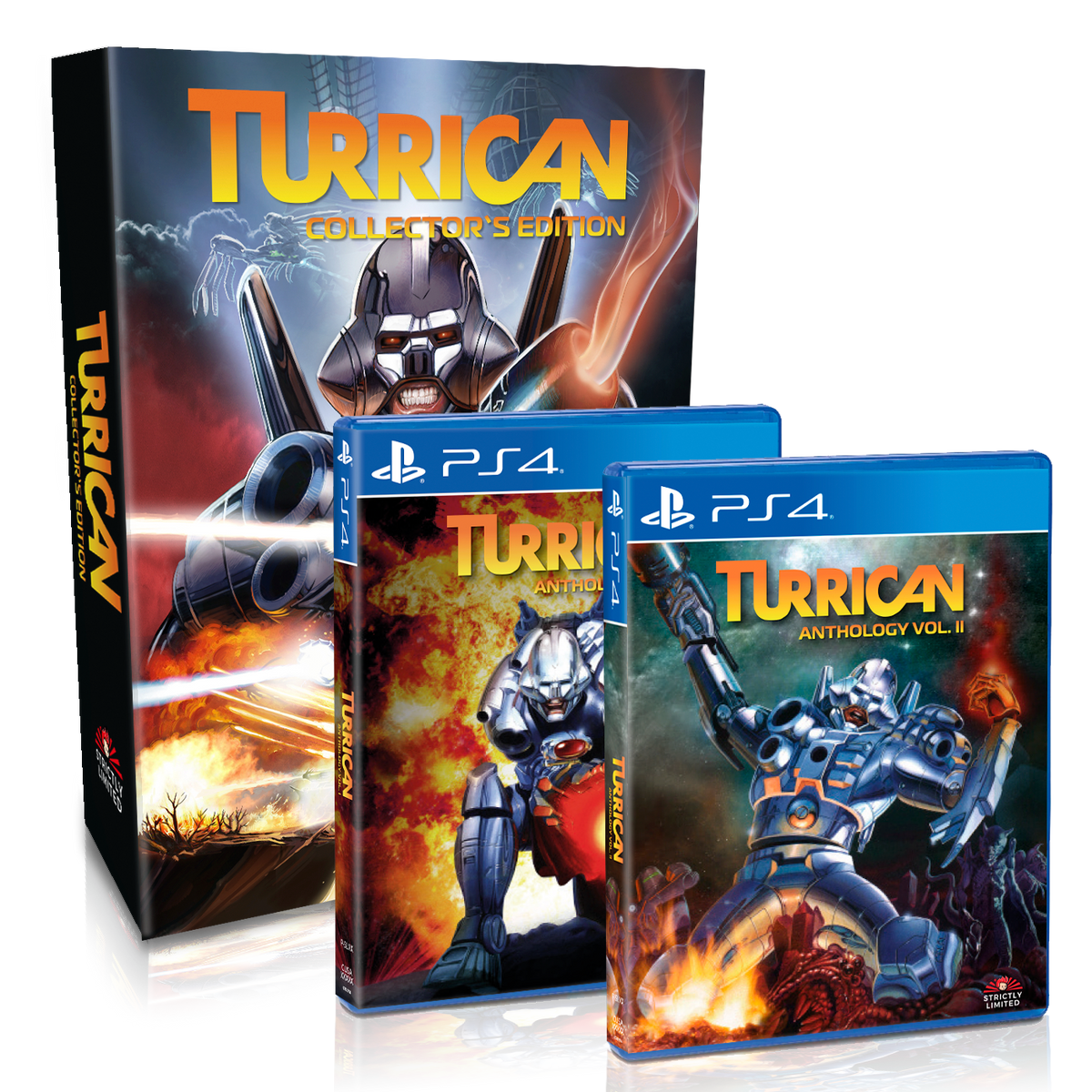 Turrican Collector's Edition (PS4) – Strictly Limited Games Turrican Collector's Edition (PS4) – Strictly Limited Games