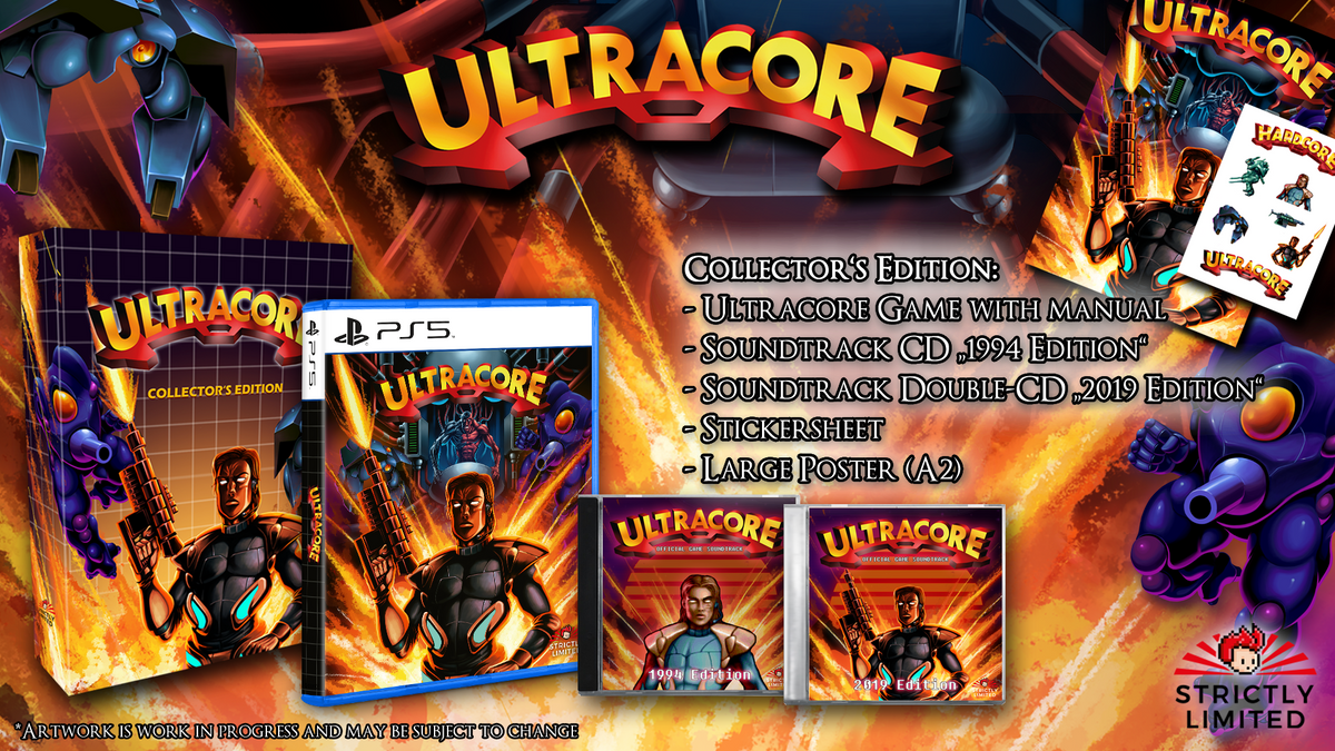 Ultracore Collector's Edition (PS5) – Strictly Limited Games