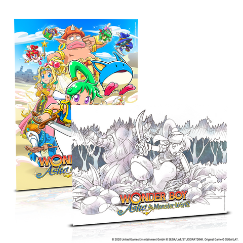 Wonder Boy: Asha in Monster World Collector's Edition (PS4)
