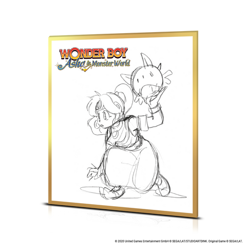 Wonder Boy: Asha in Monster World Mega Collector's Edition (PS4)