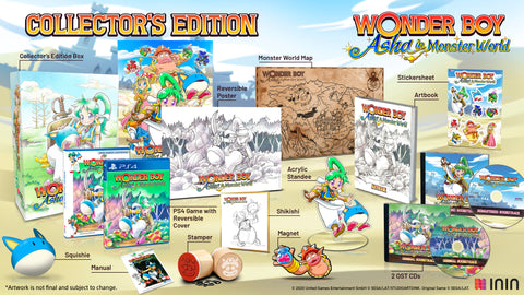 Wonder Boy: Asha in Monster World Collector's Edition (PS4)