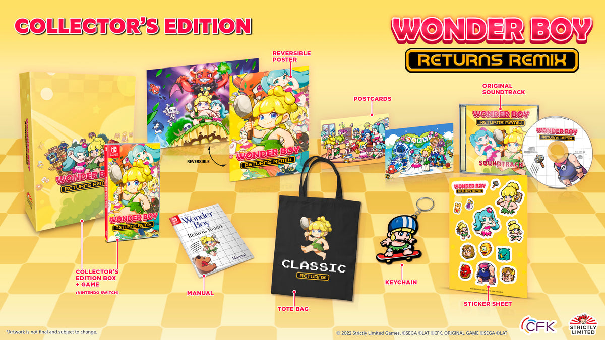 Wonder Boy Returns Remix (NSW) – Strictly Limited Games
