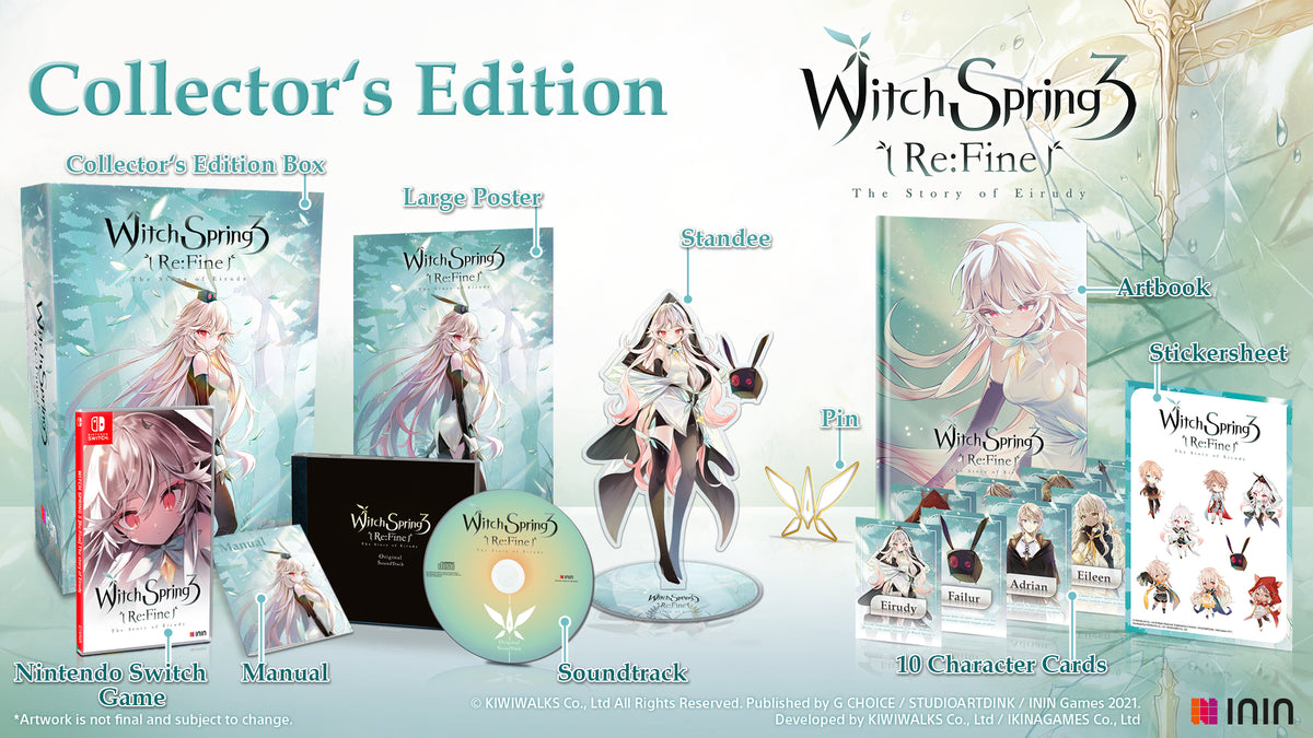 WitchSpring3 Re:fine - The Story of Eirudy Collector's