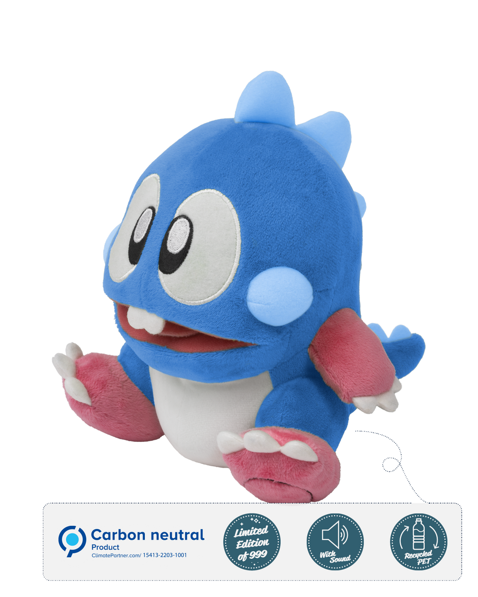 Bubble Bobble Limited Edition Plushie Bubble Bobble Limited Edition Plushie