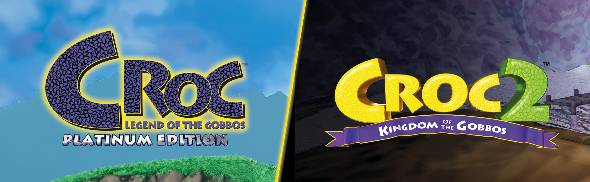 Croc Legend of the Gobbos & Croc 2 Kingdom of the Gobbos