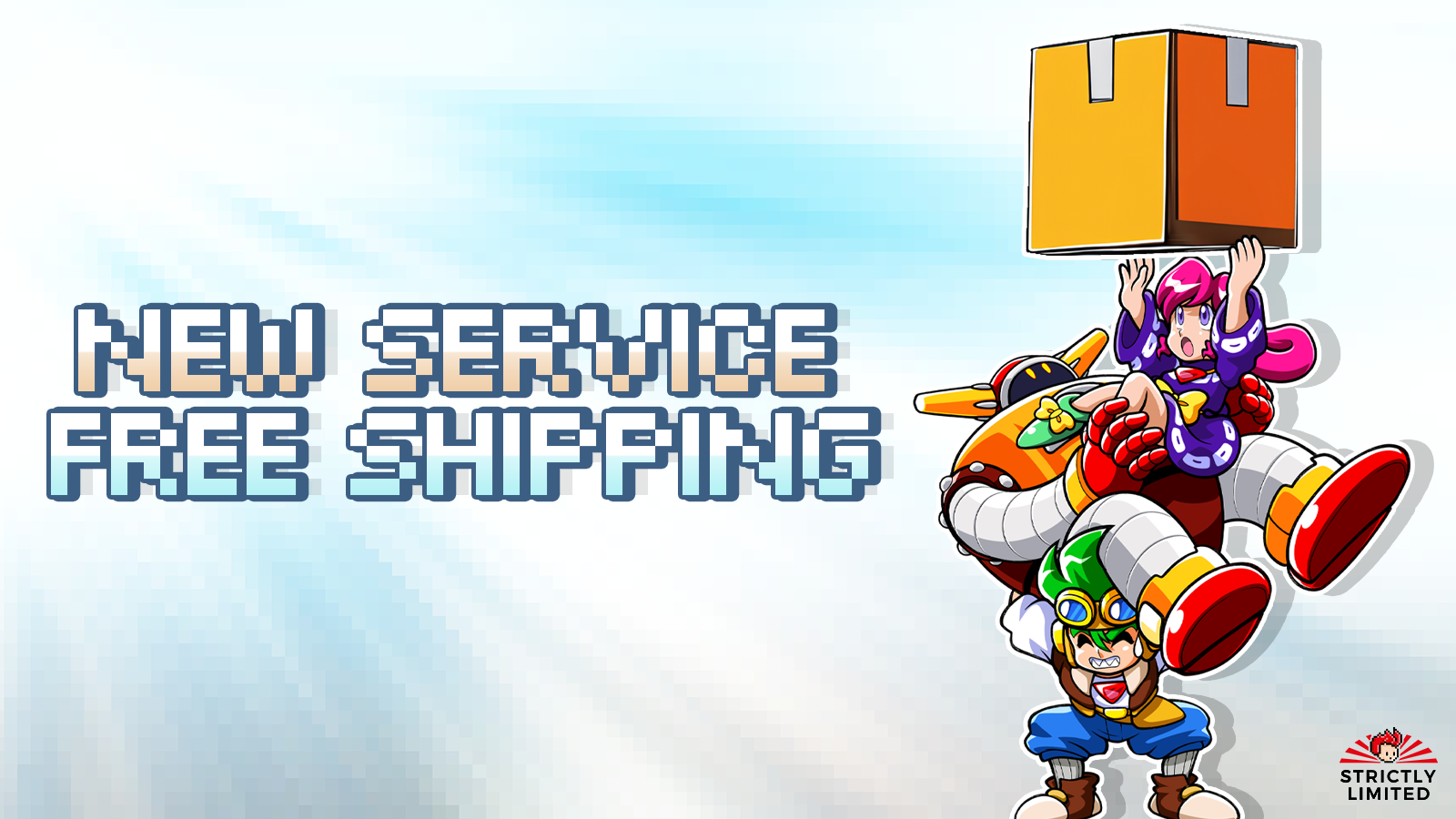 NEW: Free Shipping Service!