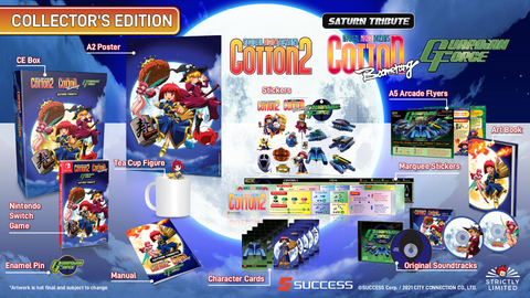 Cotton Guardian Force Saturn Tribute Collector's Edition (NSW)