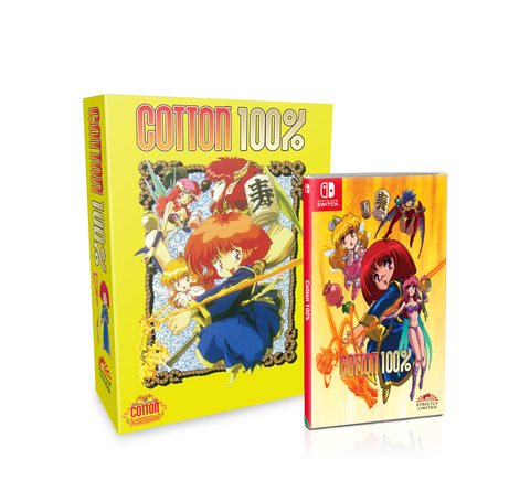 Cotton 100% Legacy CE Bundle (NSW/SNES PAL)