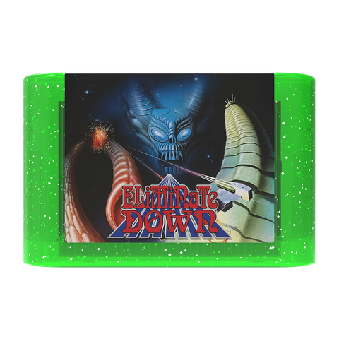 Eliminate Down: Collectors Cartridge (Genesis/Mega Drive) - Limited Edition