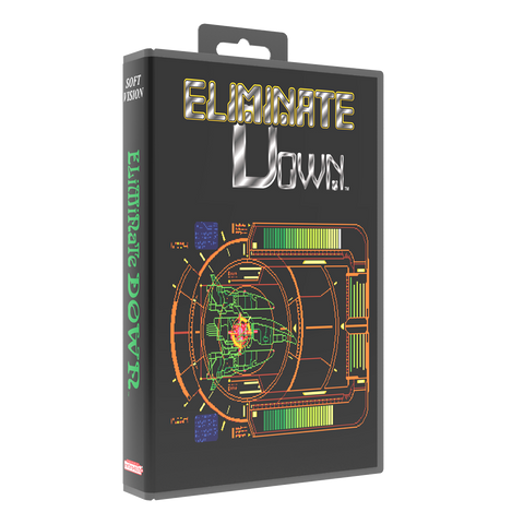 Eliminate Down: Collectors Cartridge (Genesis/Mega Drive) - Limited Edition